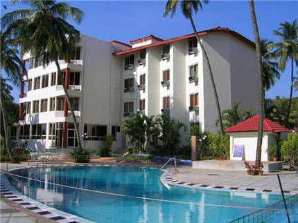 Dolphin Bay Hotell Goa Exteriör bild